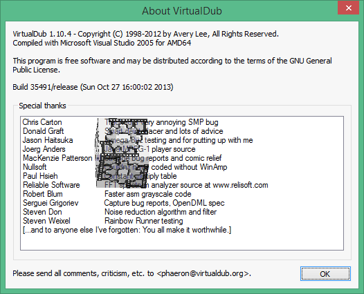 VirtualDub 1.10.4 Скачать Бесплатно Программу На Компьютер Windows.