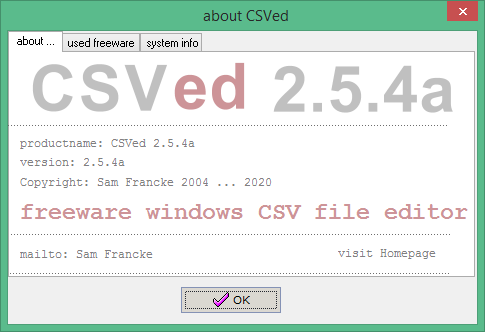 CSVed скачать