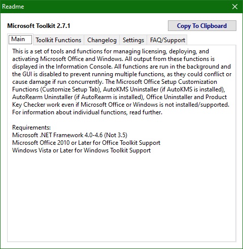 Microsoft Toolkit скачать