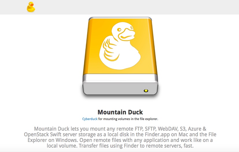 Mountain Duck