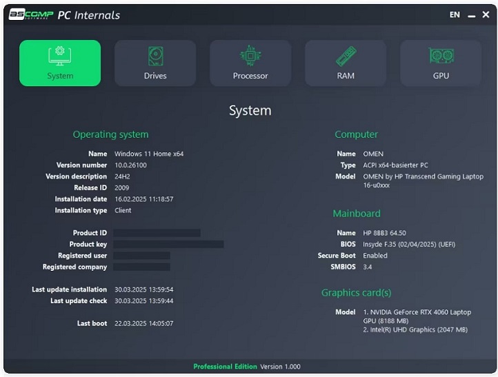 PC Internals Pro